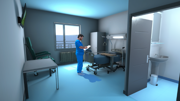 prévention des risques dans une chambre d'hôpital prévention des risques dans une chambre d'hôpital
