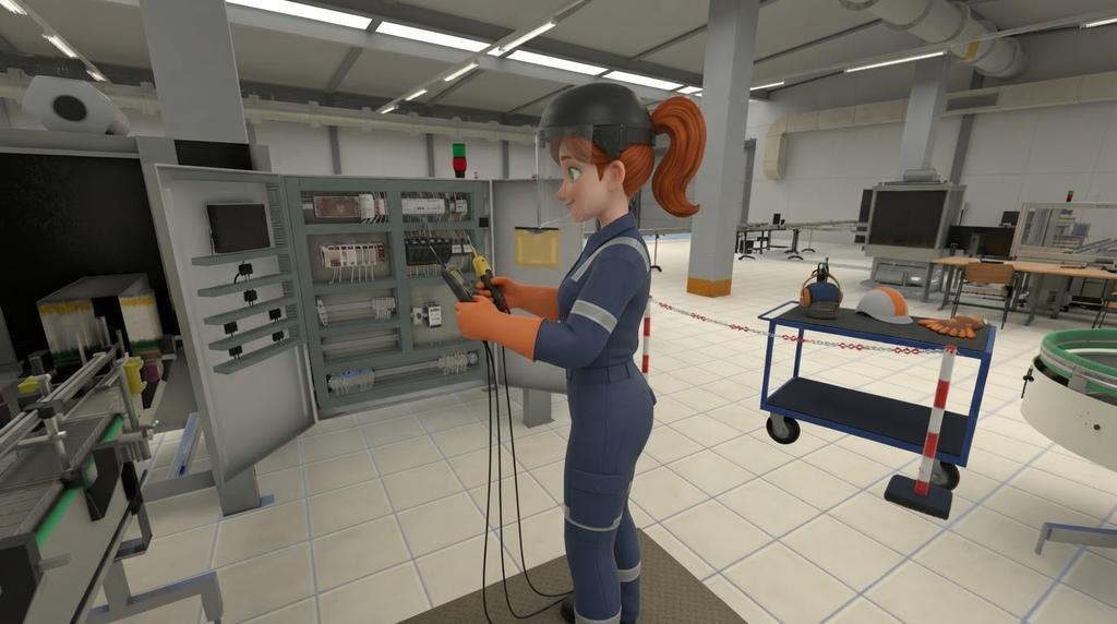 Habilitation électrique en réalité virtuelle