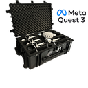 Valise de réalité virtuelle - pour 6 Quests 3 autonomes