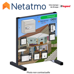 [PNDDMLGRDMYHOME00] Panneau domotique MyHOME with Netatmo