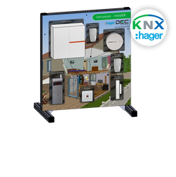 [PNDITHAGRALARME00] Panneau d'extension intrusion HAGER KNX